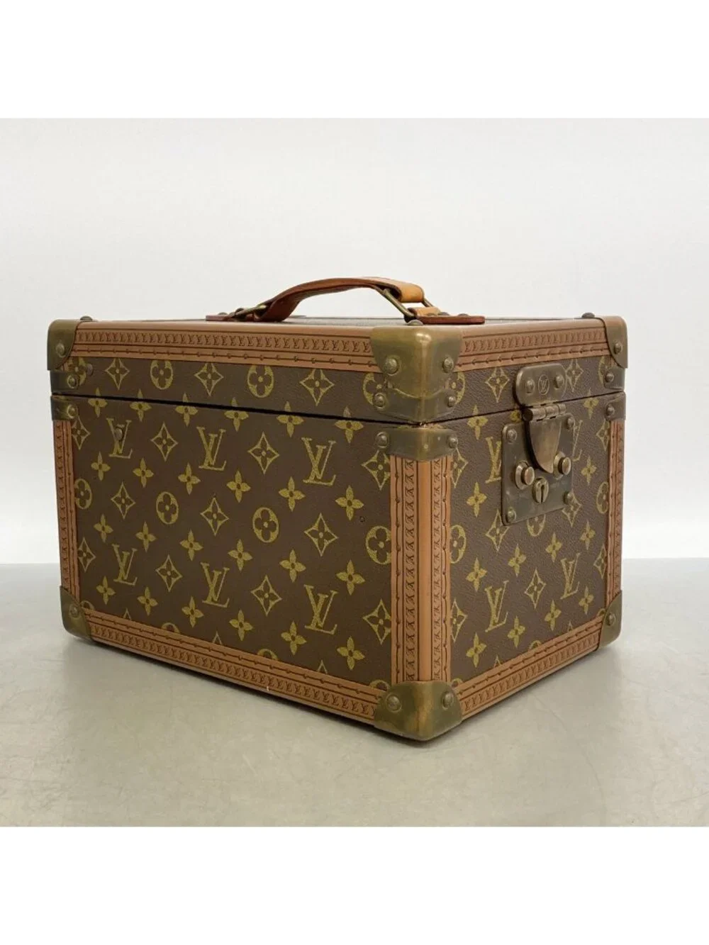 Louis Vuitton Makeup Box Monogram Boite Flacon Brown